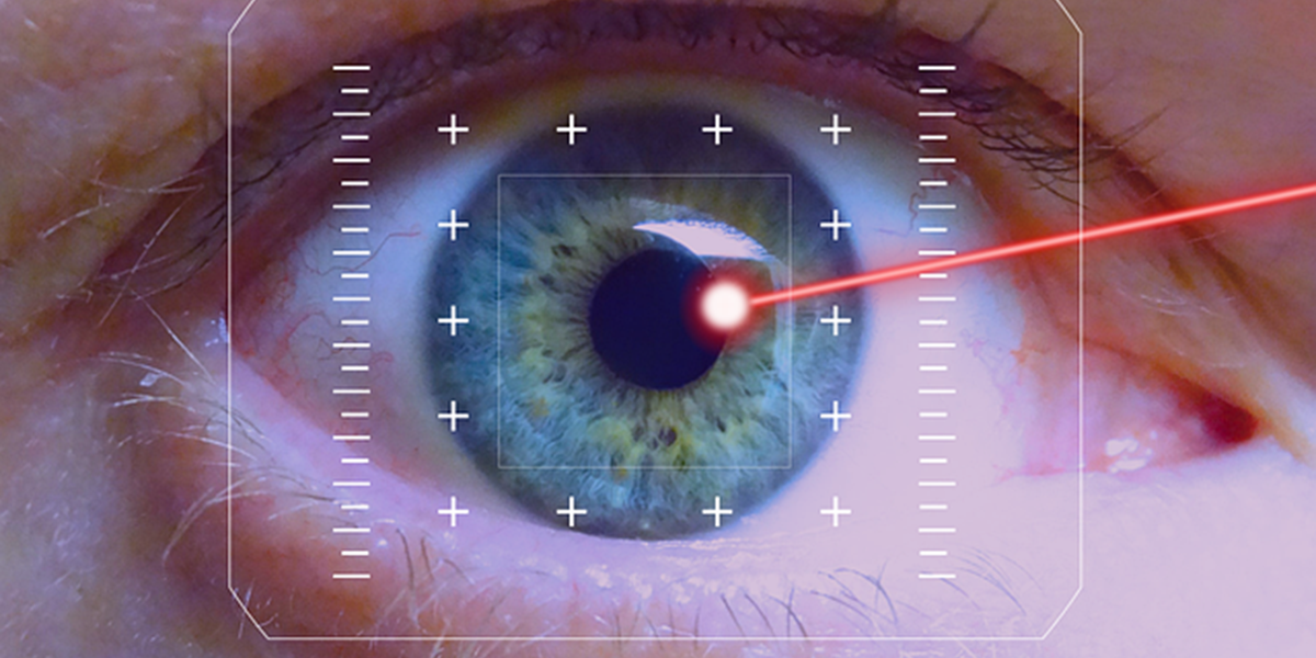 Nach der Augen-Laser-OP fast erblindet